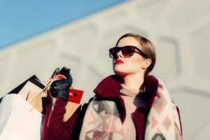 inclusive holiday celebration photo of shopper