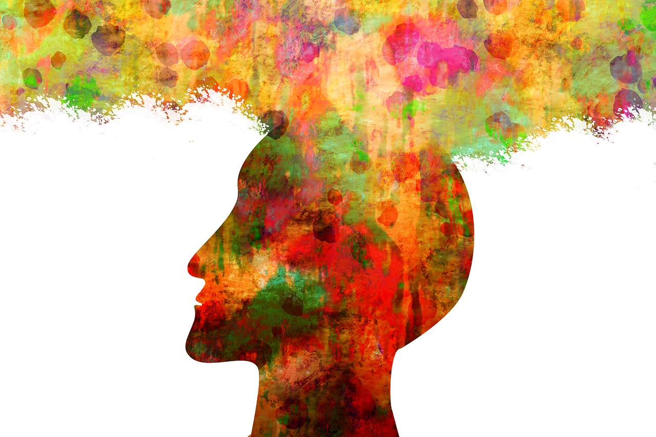 The Meaning of Neurodiversity | silhouette of a man's head and brain